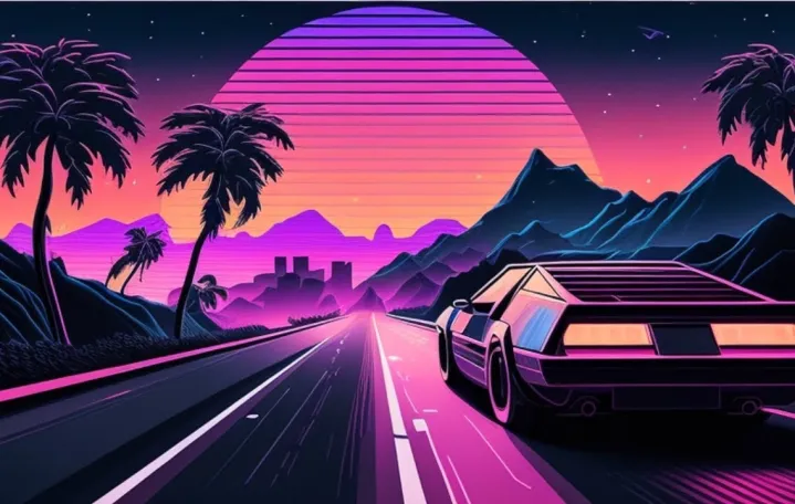 synthwave muzika/