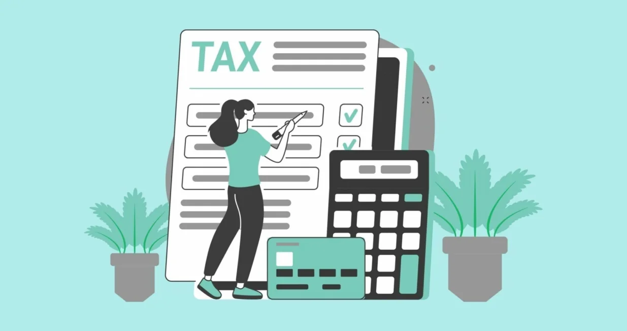 Porezi,. takse, ilustracija/