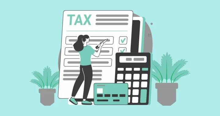 Porezi,. takse, ilustracija/