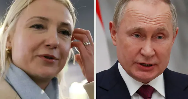 Jekaterina Duncova i Vladimir Putin/