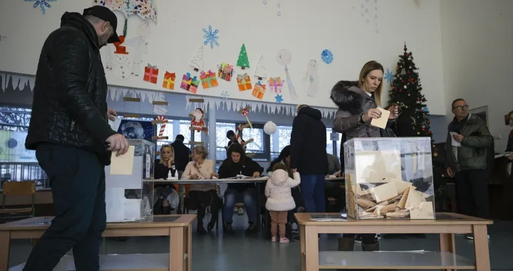 Vanredni izbori u Srbiji - glasanje3 17. decembar 2023/ANADOLIJA/