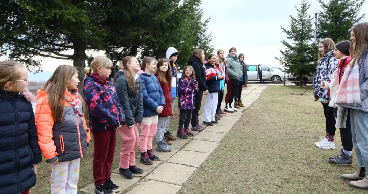 Postrojavanje izviđača/Muhamed Tunović