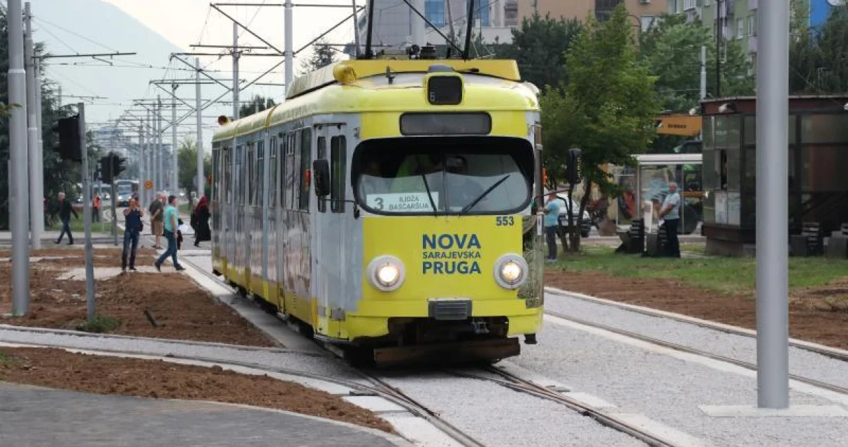 Tramvajska pruga otvorena za saobraćaj/