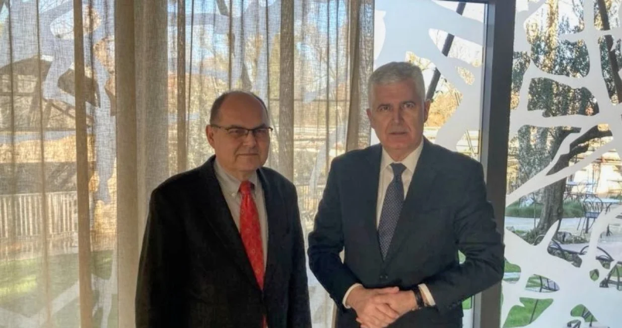 Christian Schmidt i Dragan Čović/X