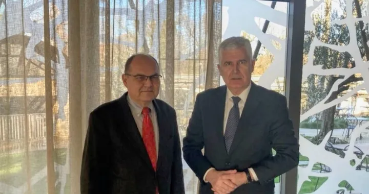 Christian Schmidt i Dragan Čović/X