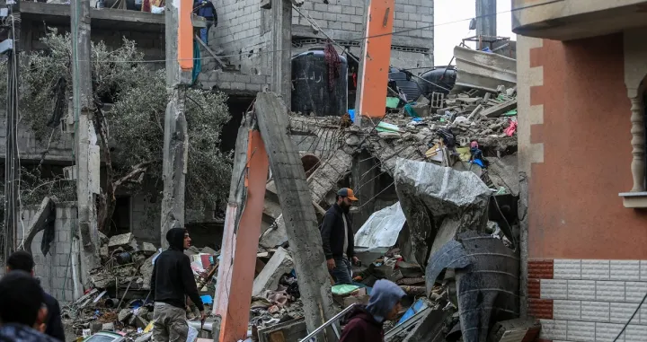Gaza ruševine/