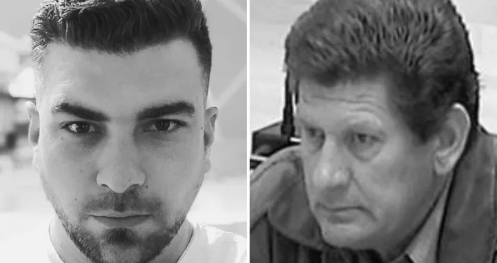 Alen Muhić i njegov biolo&scaron;ki otac Radmilo Vuković/Namik &Scaron;ahinpa&scaron;ić