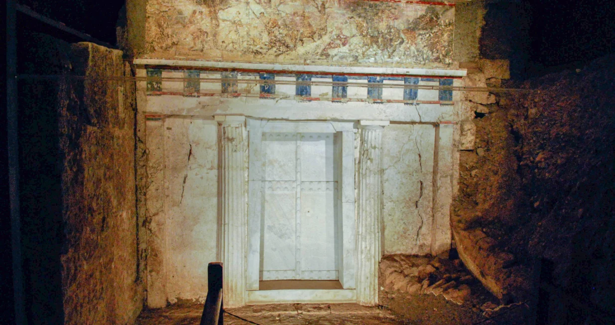 Grobnica u Vergini za koju se ranije vjerovalo da pripada slavnom vojskovođi/ Wikimedia/