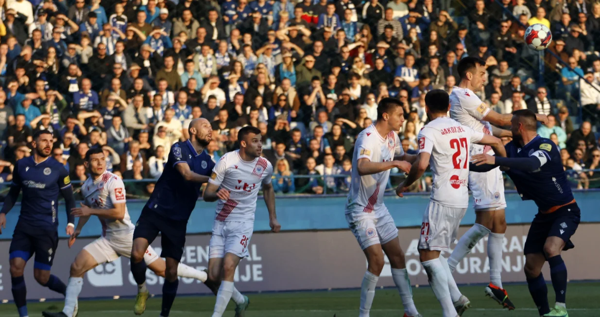 FK Željezničar - HŠK Zrinjski, utakmica 19. kola WWin lige BiH, 17.02.2024.g.