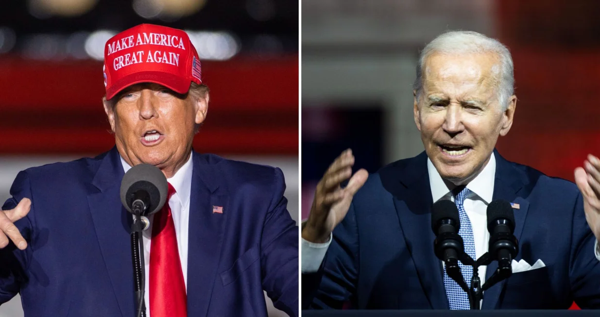 Donald Trump, Joe Biden/Epa