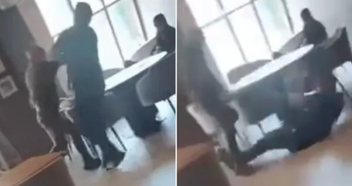 Milan Radoičić udara bivšeg gradonačelnika Mitrovice?/PrtSc/Namik Šahinpašić