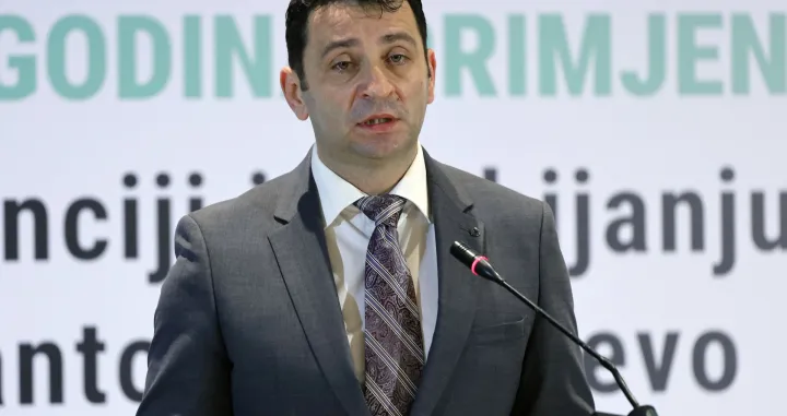 Ured za borbu protiv korupcije Kantona Sarajevo predstavio rezultate u prvoj godini primjene Zakona o prevenciji i suzbijanju korupcije. Erduan Kafedžić/Senad Gubelić