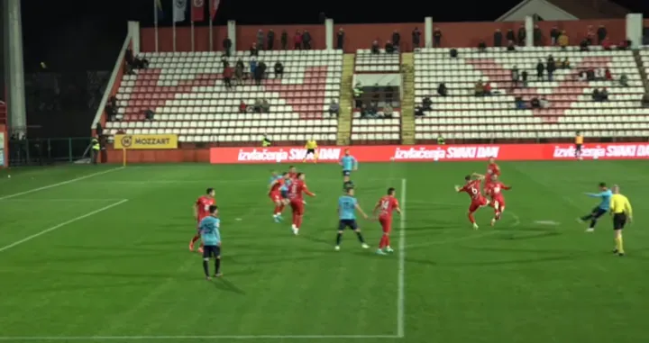 Tuzla City poni&scaron;teni gol 