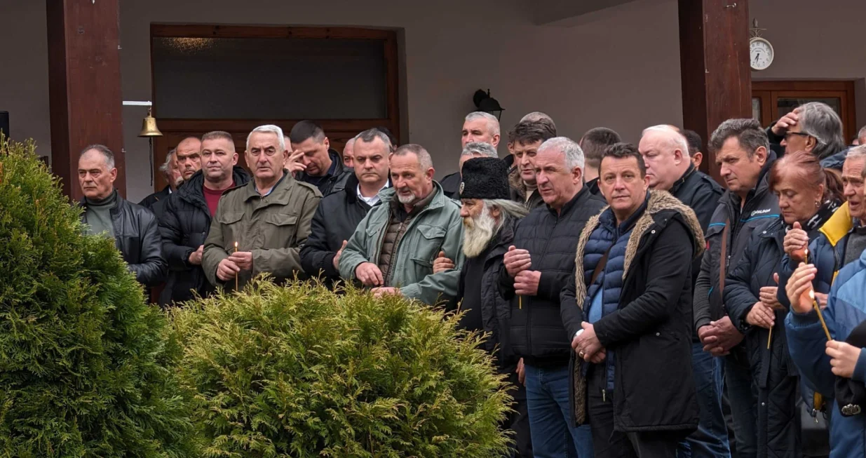 Ravnogorci u Draževini. Foto: BIRN BiH/