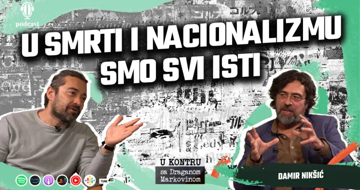 U Kontru sa Markovinom: Nikšić i Markovina razgovaraće o njegovim umjetničkim radovima i o tome kako je probao prostorno izmjeriti spomenike iz doba nacionalnog romantizma 19. stoljeća/