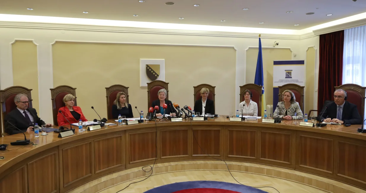 Pres konferencija ustavni sud bosne i hercegovine/Senad Gubelić