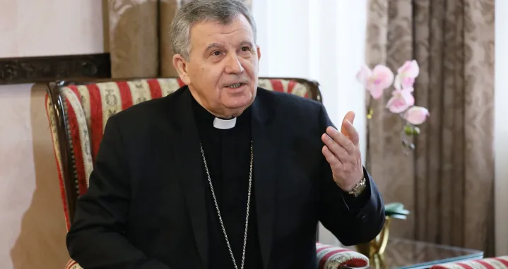 Nadbiskup metropolita vrhbosanski dr. Tomo Vuk&scaron;ić/