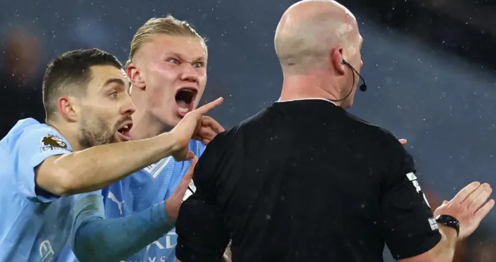 Manchester City - Tottenham, nedjelja, 3. 12. 2023., derbi 14. kola engleskog PremiershipaMateo KovačićErling HaalandSimon Hooper