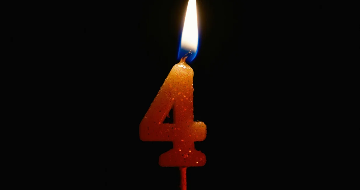 broj četiri, 4, numerologija, svjećica/Unsplash