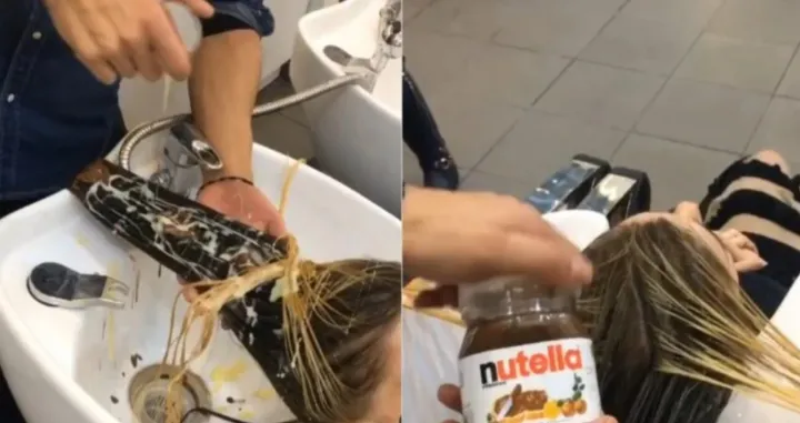Ovo sigurno još niste vidjeli: Nutella postala hit među bojama za kosu/Instagram/abedallahitani