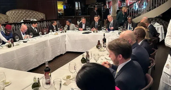 Željko Komšić, Denis Bećirović i Zlatko Lagumdžija u New Yorku/