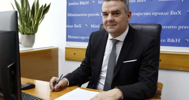 Davor Bunoza, ministar pravde BiH 2024./Ministarstvo Pravde
