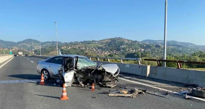 Saobraćajna nesreća, petlja Butila, Sarajevo/N1