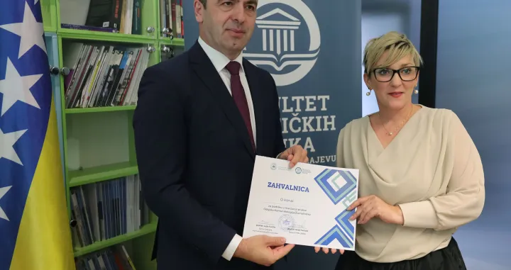 Fpn - Dodjela zahvalnica/Senad Gubelić