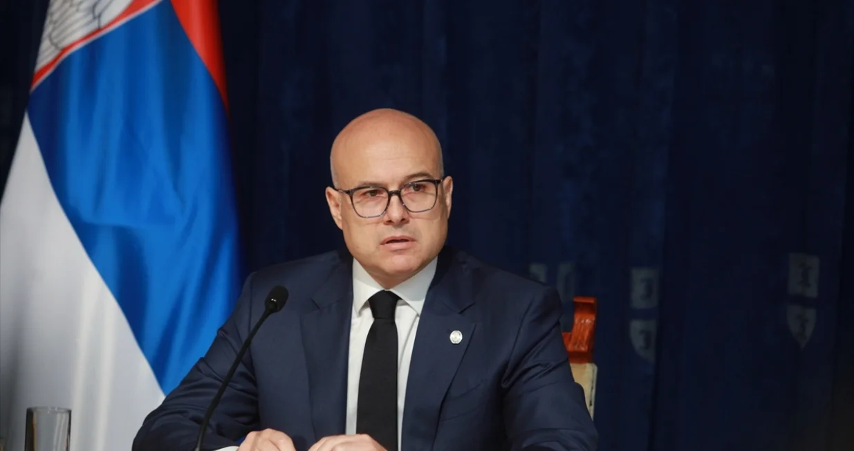 Srbijanski ministar odbrane Miloš Vučević/Anadolija/