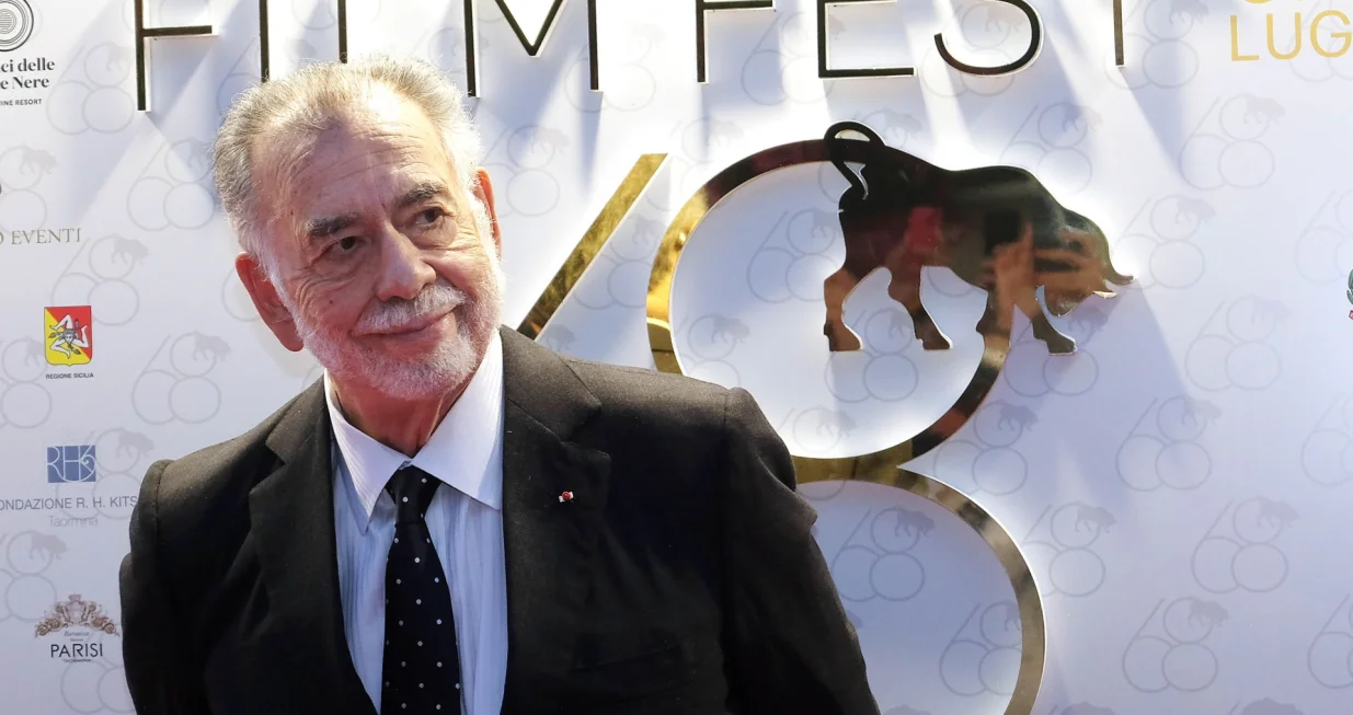 epa10035740 US director Francis Ford Coppola poses during a Red Carpet before the opening ceremony at the Teatro Antico as part of the 68th annual Taormina Film Festival, Taormina Sicily Island, Italy, 26 June 2022. The festival runs from 26 June to 02 July. EPA/CLAUDIO ONORATI/Claudio Onorati