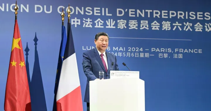 Xi Jinping u Parizu/Cctv