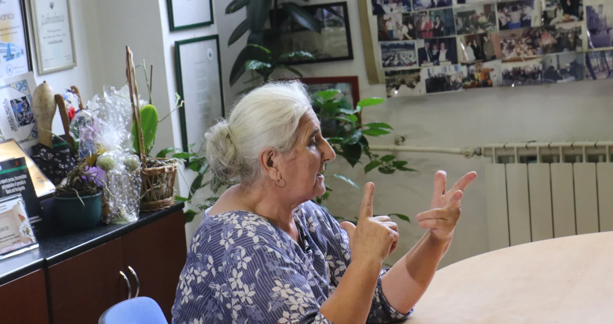 Munira Subašić Srebrenica intervju/Didier Torche