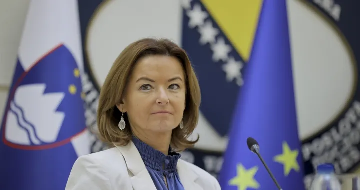 Tanja Fajon u Sarajevu/Anadolija