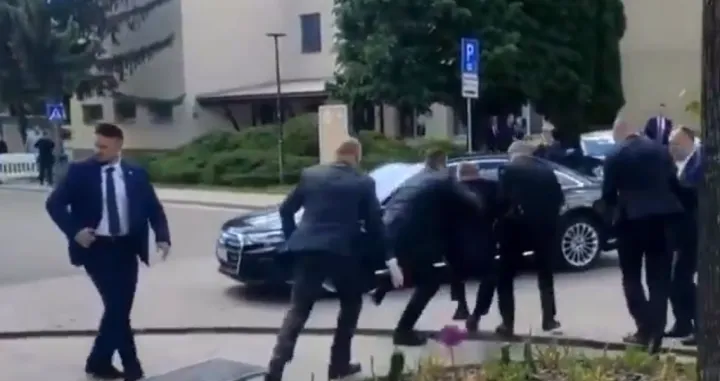 Atentat na slovačkog premijera Roberta Ficoa/Screenshot
