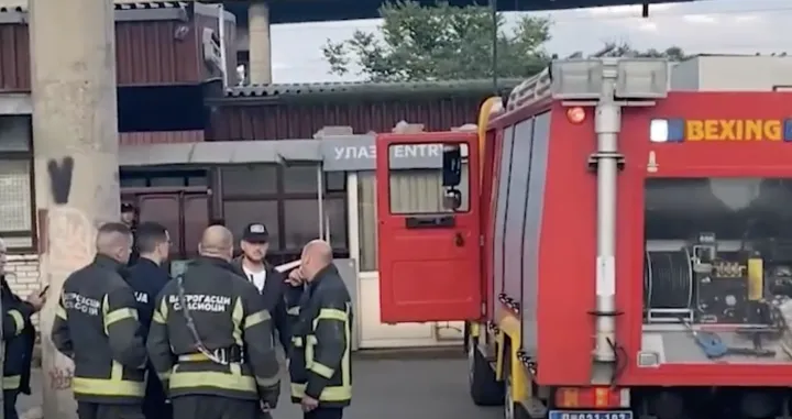 Na terenu policija, hitna i vatrogasci/ Screenshot/ RTS/