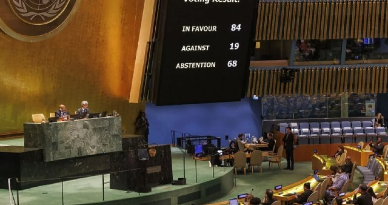 Generalna skup&scaron;tina UN, za Vildanu, glasanje/EPA/