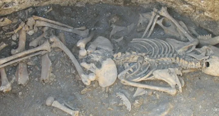 Način na koji je sahranjena ukazuje na nešto zlokobno/ Bournemouth University via ScienceAlert/