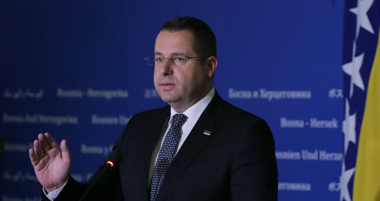 Pres-konferencija delegata u Domu naroda Parlamentarne skupštine BiH Radovan Kovačević/Senad Gubelić