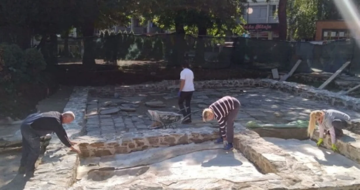 Hadži-Danušina džamija, mjesto gdje se nalazila/