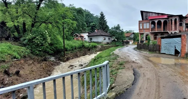 Općina Čelić, Tuzlanski kanton (TK), stanje prirodne nepogode, prirodna nepogoda, kiša, poplava/Anadolija