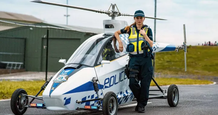 helikopter auto/