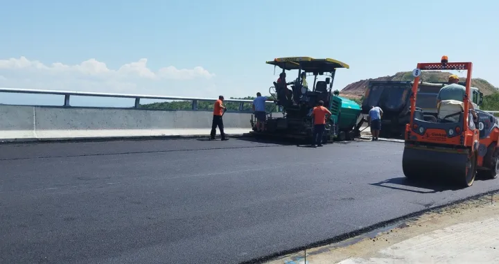 Asfaltiranje mosta Počitelj, most/Autoceste FBiH/