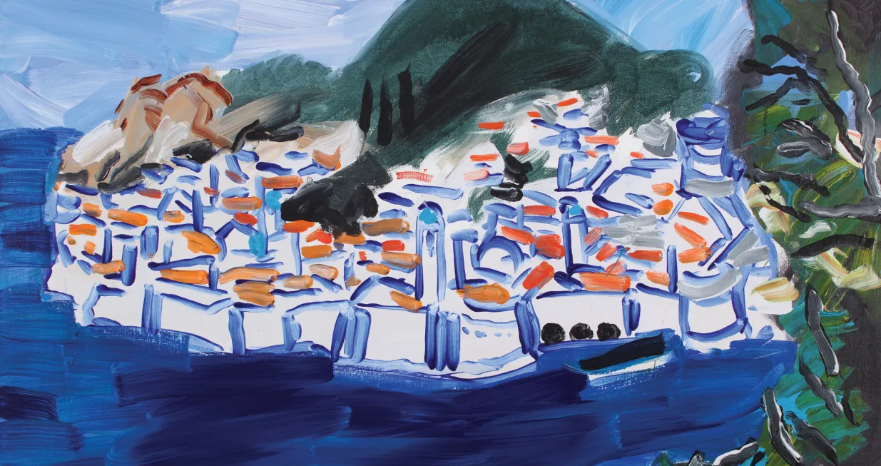 Edo Murtić: "Dubrovnik", 2000./