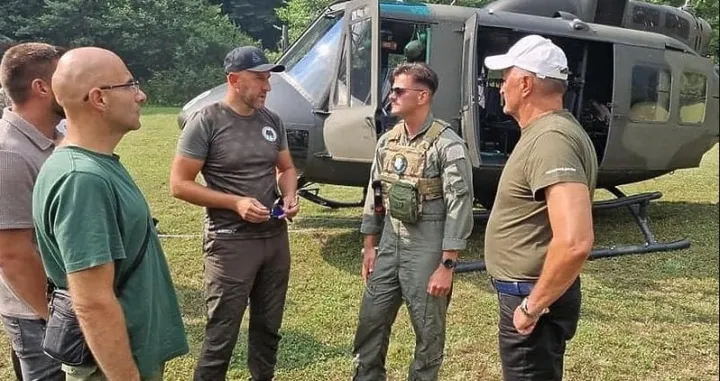 Zukan Helez u Bugojnu, požar, gašenje požara, OS BiH/