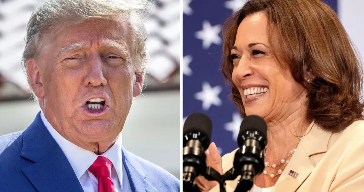 Donald Trump, Kamala Harris/Epa