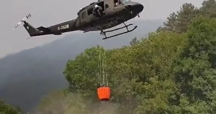 Požar je zahvatio Zelengoru i NP Sutjeska/MVPBiH//