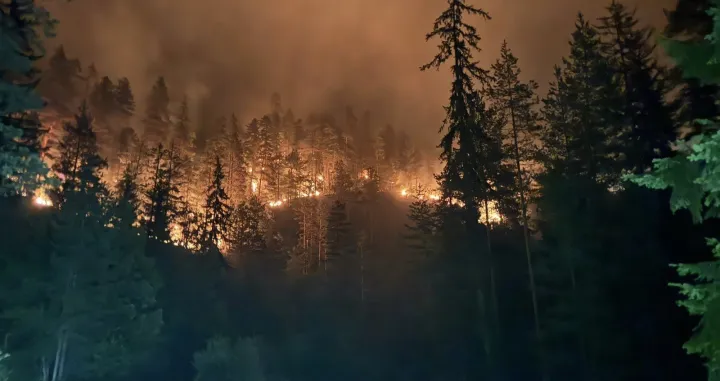 Radio Kladanj požar na planini Konjuh/