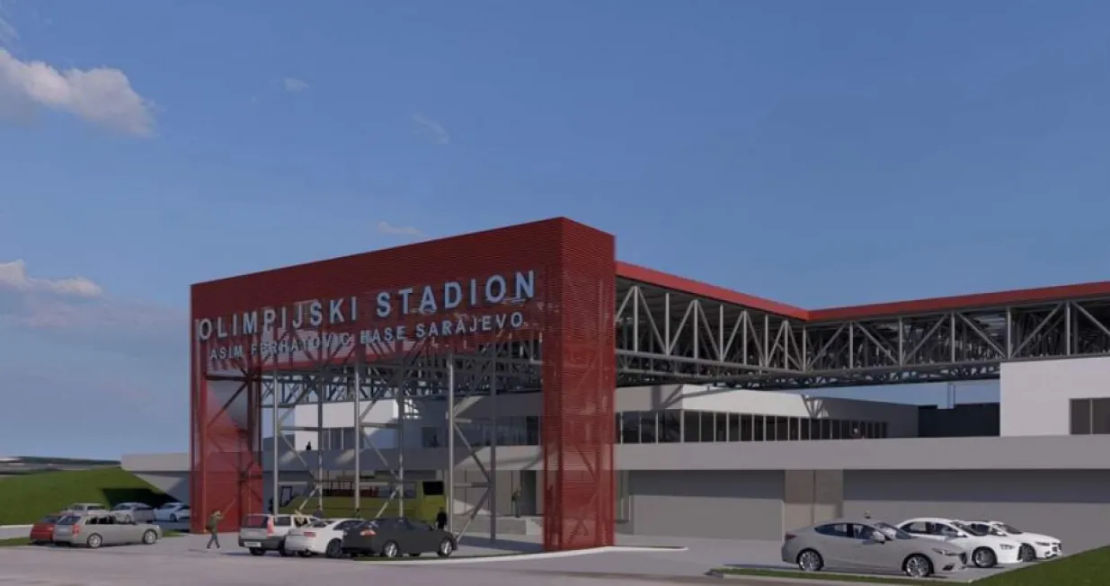 Stadion Asim Ferhatović Hase rekonstrukcija 