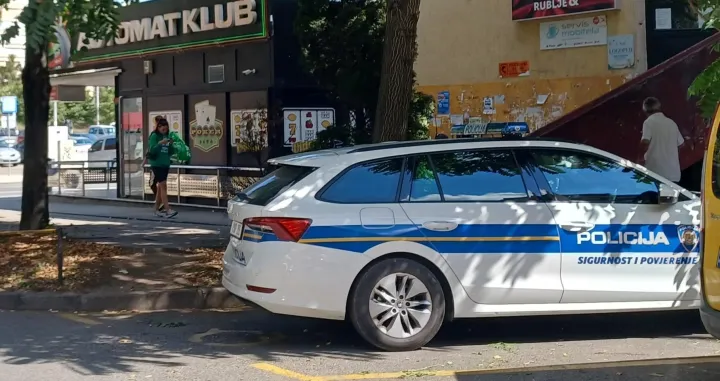 Policija, Zagreb, poslovnica igara na sreću, napad na zaštitara/Hajdi Karakaš Jakubin