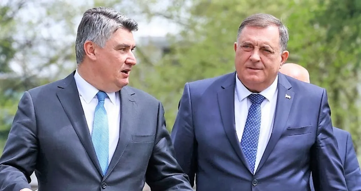 Zoran Milanović i Milorad Dodik/